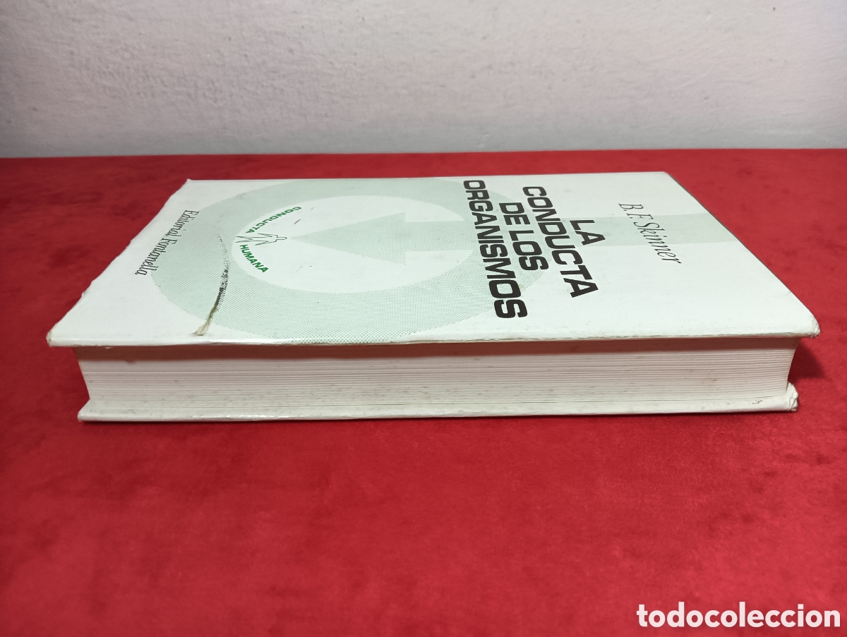 Libros de segunda mano: LA CONDUCTA DE LOS ORGANISMOS, SKINNER - Foto 3