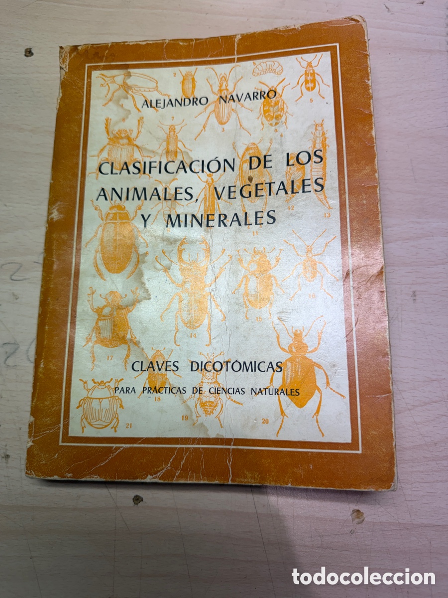 Libros de segunda mano: Animales Minerales y Plantas libro de clasificaci&oacute;n