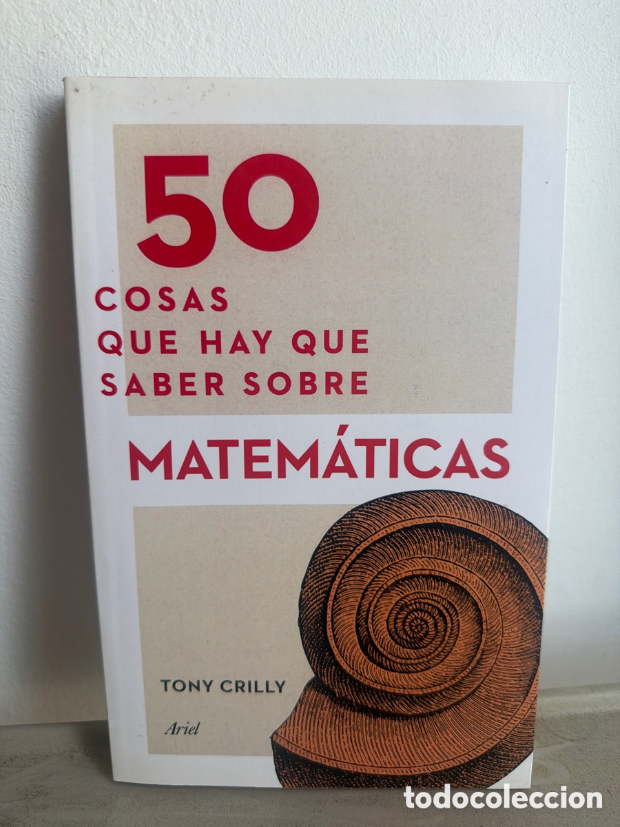 Libros de segunda mano de ciencias: 50 cosas que hay que saber sobre matem&aacute;ticas - Tony Crilly