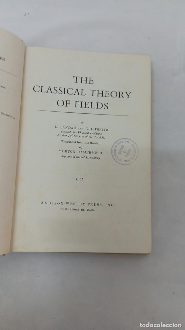 Libros de segunda mano de ciencias: THE CLASSICAL THEORY OF FIELDS 6484 - Foto 4