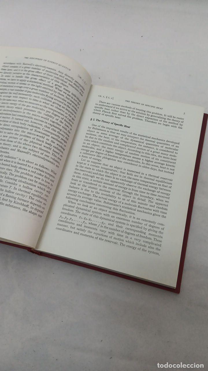 Libros de segunda mano de ciencias: QUANTUM MECHANICS VOLUME I OLD QUANTUM THEORY 6483 - Foto 6