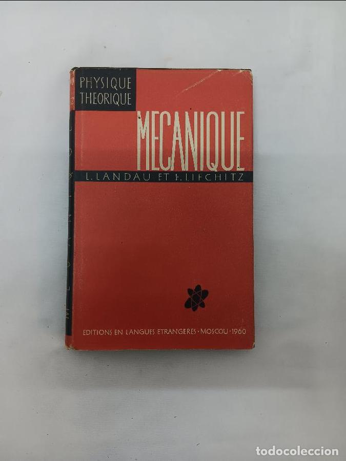 Libros de segunda mano de ciencias: MECANIQUE 6482 L. LANDAU ET E. LIFCHITZ