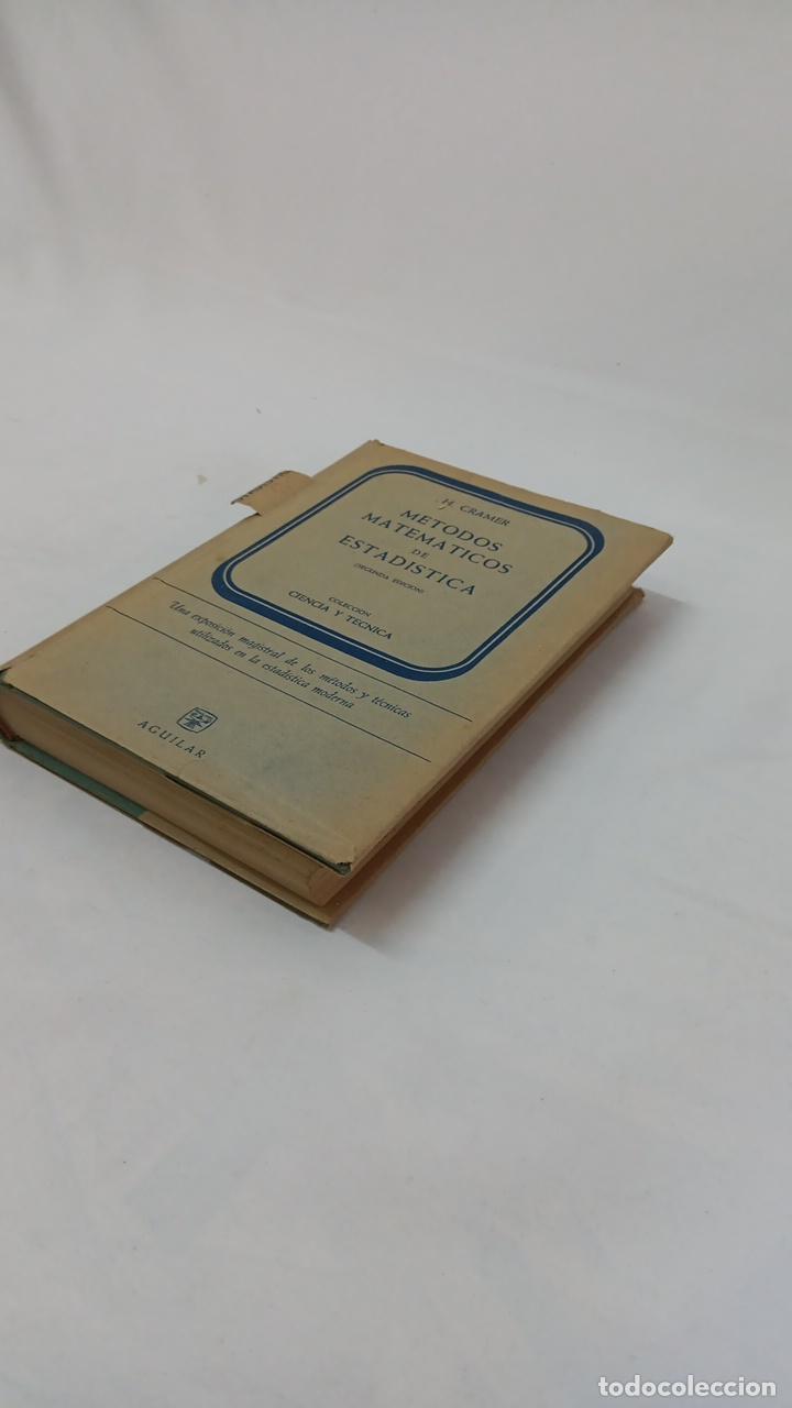 Libros de segunda mano de ciencias: M&Eacute;TODOS MATEM&Aacute;TICOS DE ESTAD&Iacute;STICA 6467 - Foto 2