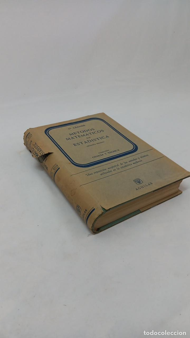 Libros de segunda mano de ciencias: M&Eacute;TODOS MATEM&Aacute;TICOS DE ESTAD&Iacute;STICA 6467 - Foto 3