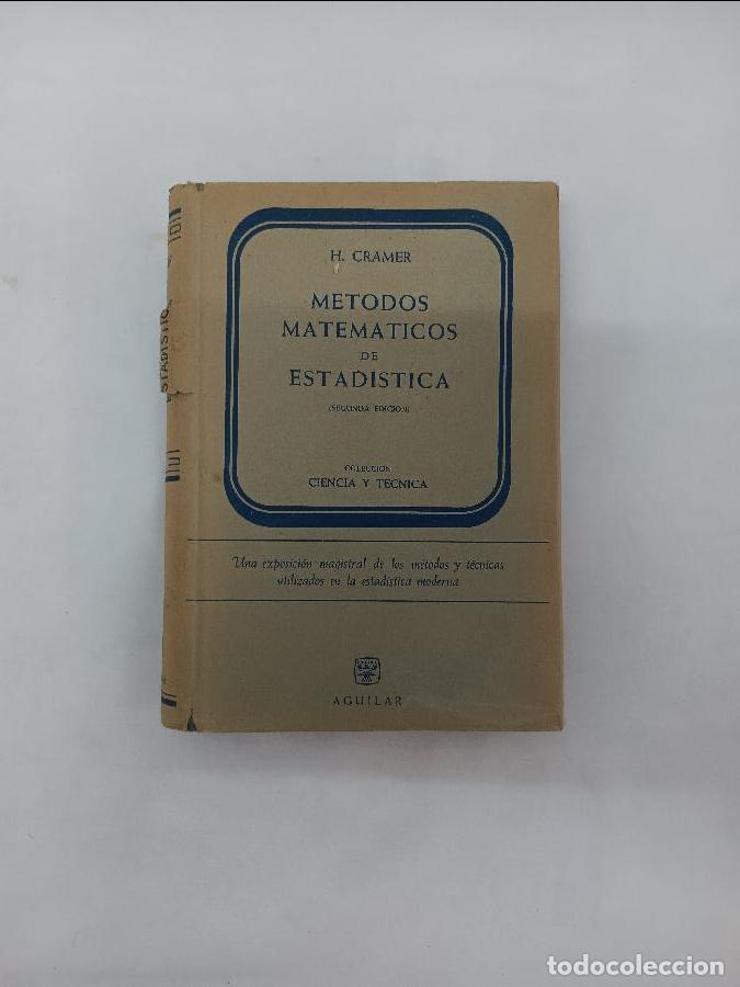 Libros de segunda mano de ciencias: M&Eacute;TODOS MATEM&Aacute;TICOS DE ESTAD&Iacute;STICA 6467