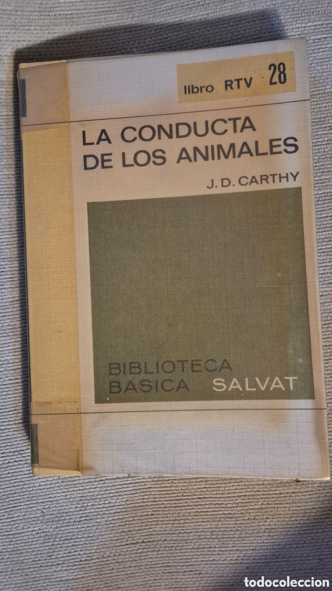 Libros de segunda mano: Libro La conducta de los animales- J.D Carthy - Foto 2