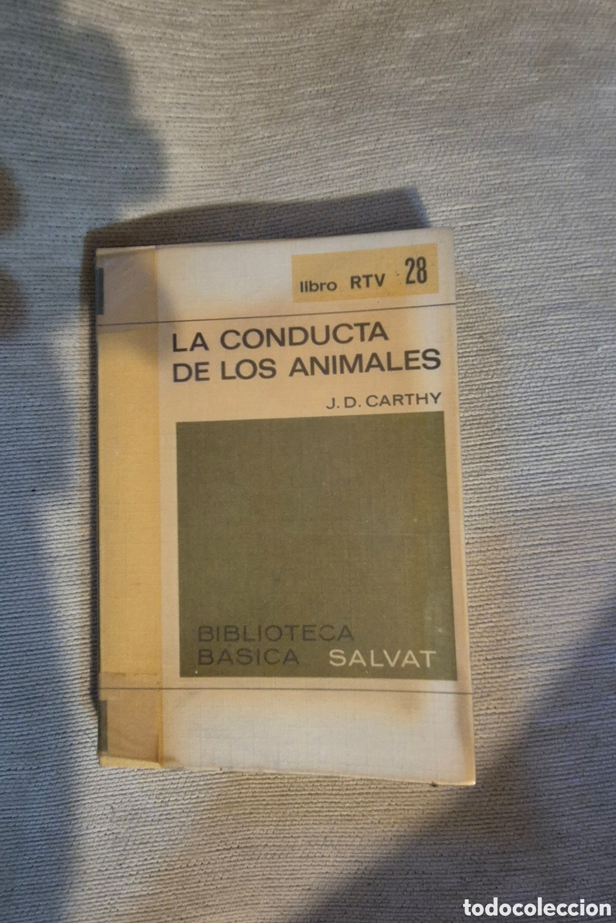 Libros de segunda mano: Libro La conducta de los animales- J.D Carthy - Foto 1