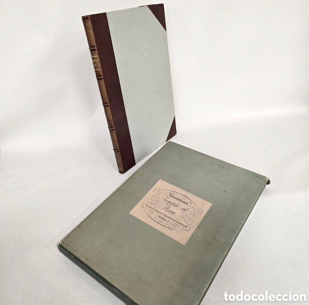 Libros de segunda mano: Grigson Geoffrey TEMPLE OF FLORA edici&oacute;n limitada de 250 ejemplares firmadas