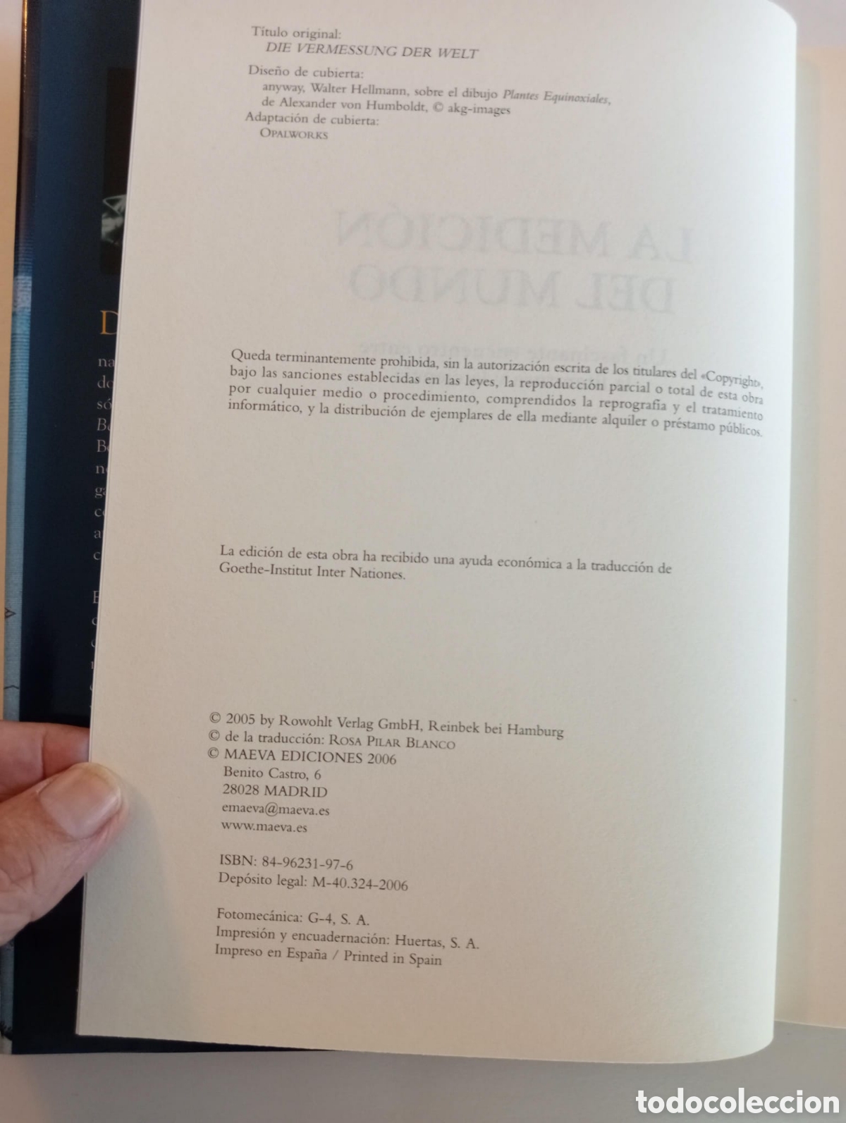 Libros de segunda mano de ciencias: La medici&oacute;n del mundo - Kehlmann, Daniel. - Foto 4