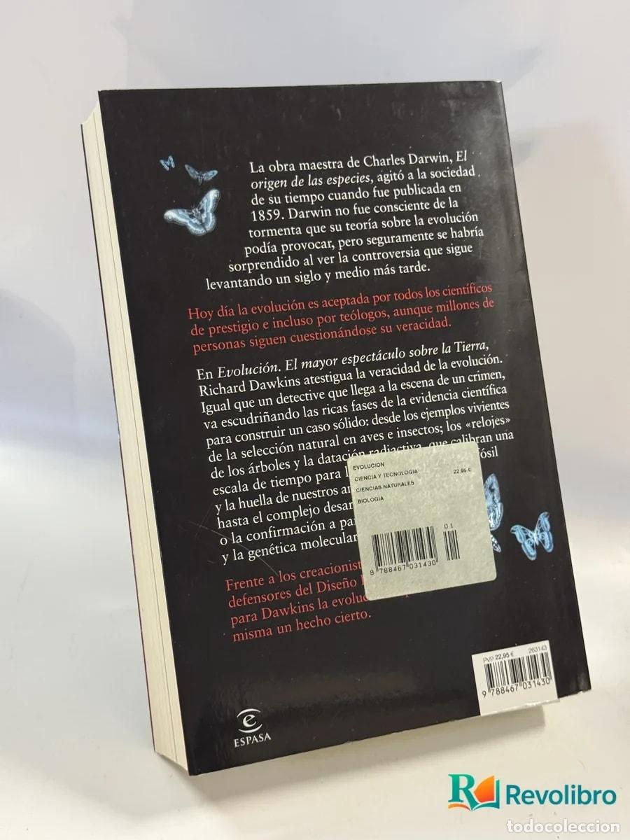 Libros de segunda mano: Evoluci&oacute;n - Richard Dawkins - Foto 2