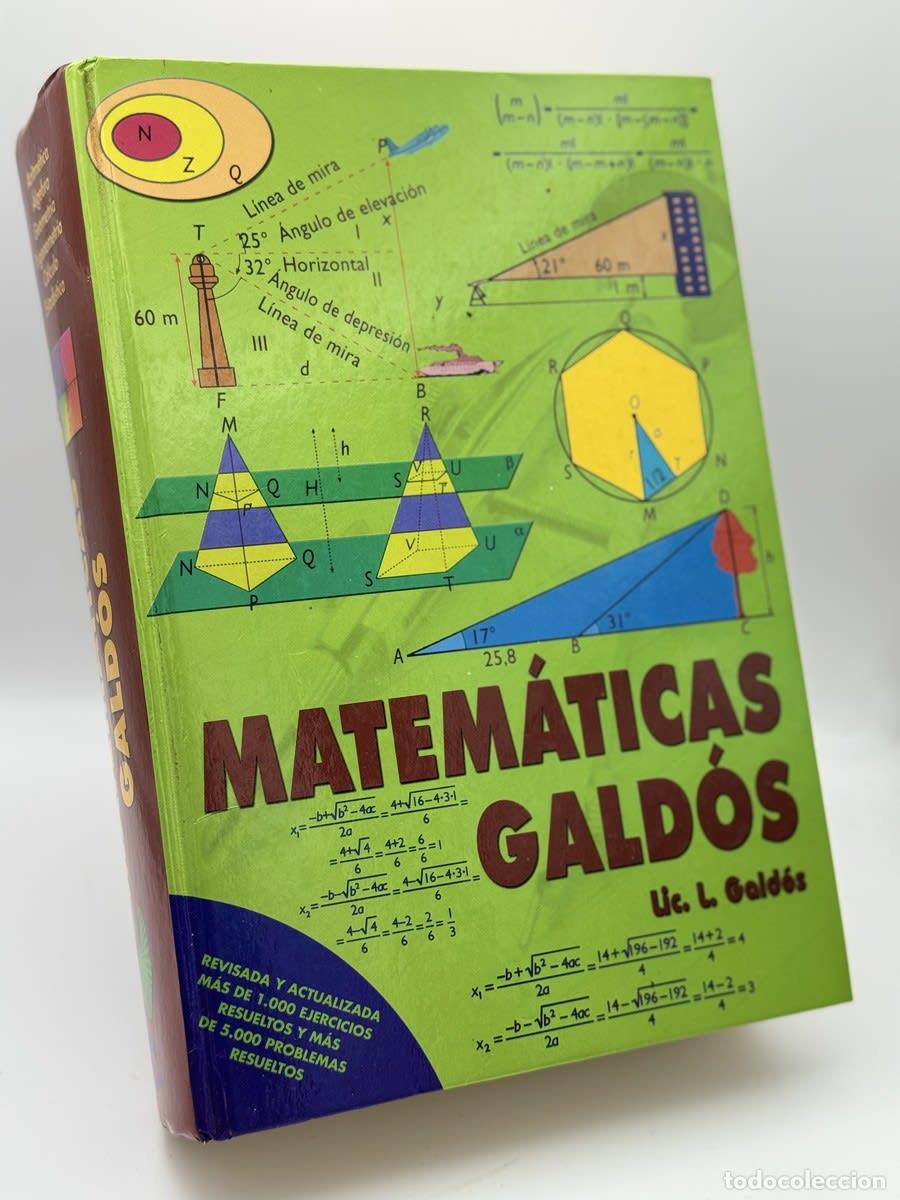 Libros de segunda mano de ciencias: Matem&aacute;ticas Gald&oacute;s - L. Gald&oacute;s - Foto 1
