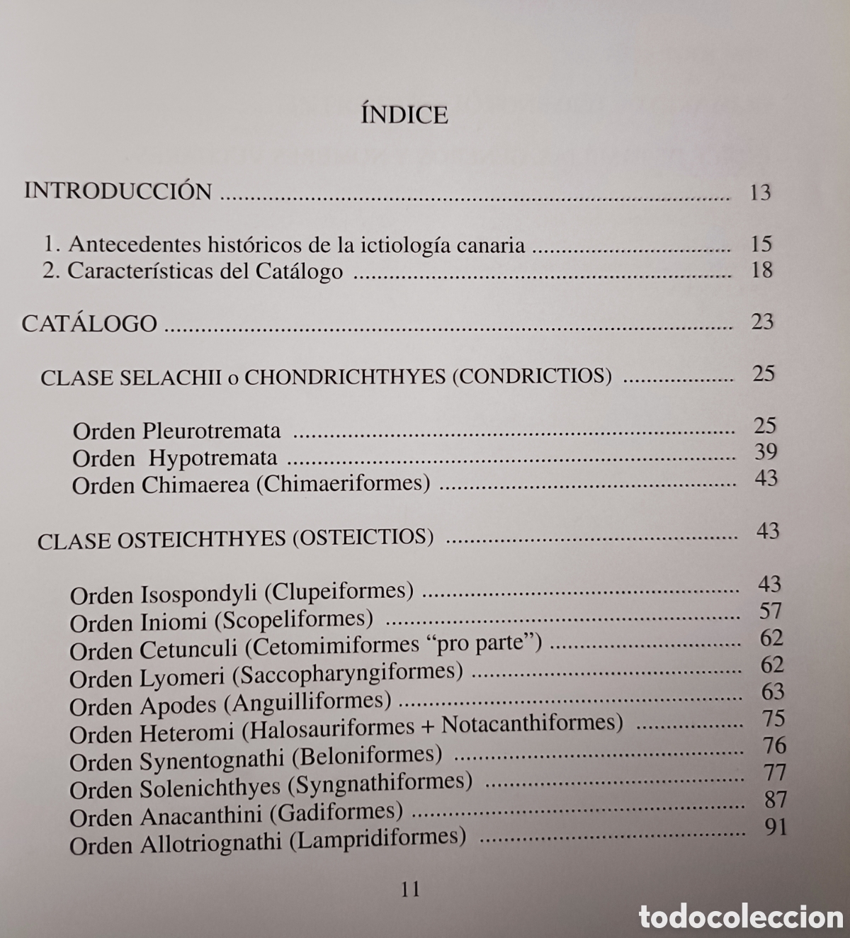 Libros de segunda mano: Cat&aacute;logo de los peces de las Islas Canarias - Foto 2