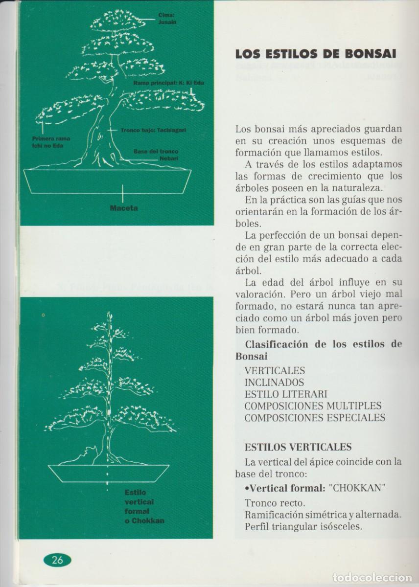 Libros de segunda mano: CUIDADOS Y CONSEJOS PARA SU BONSAI - MISTRAL - Foto 2
