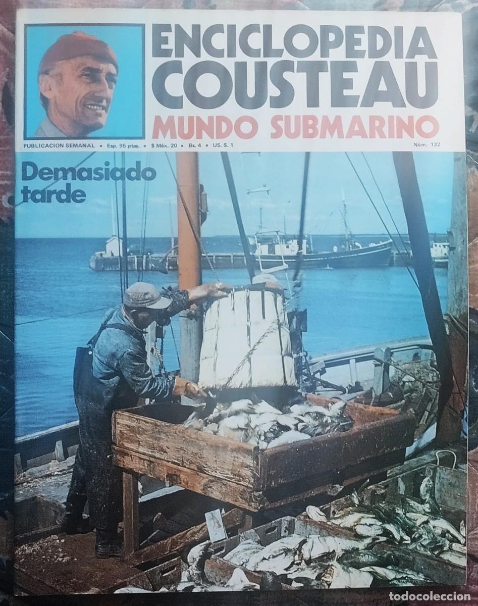 Libros de segunda mano: ENCICLOPEDIA COUSTEAU. MUNDO SUBMARINO. FASCICULO NUMERO 132