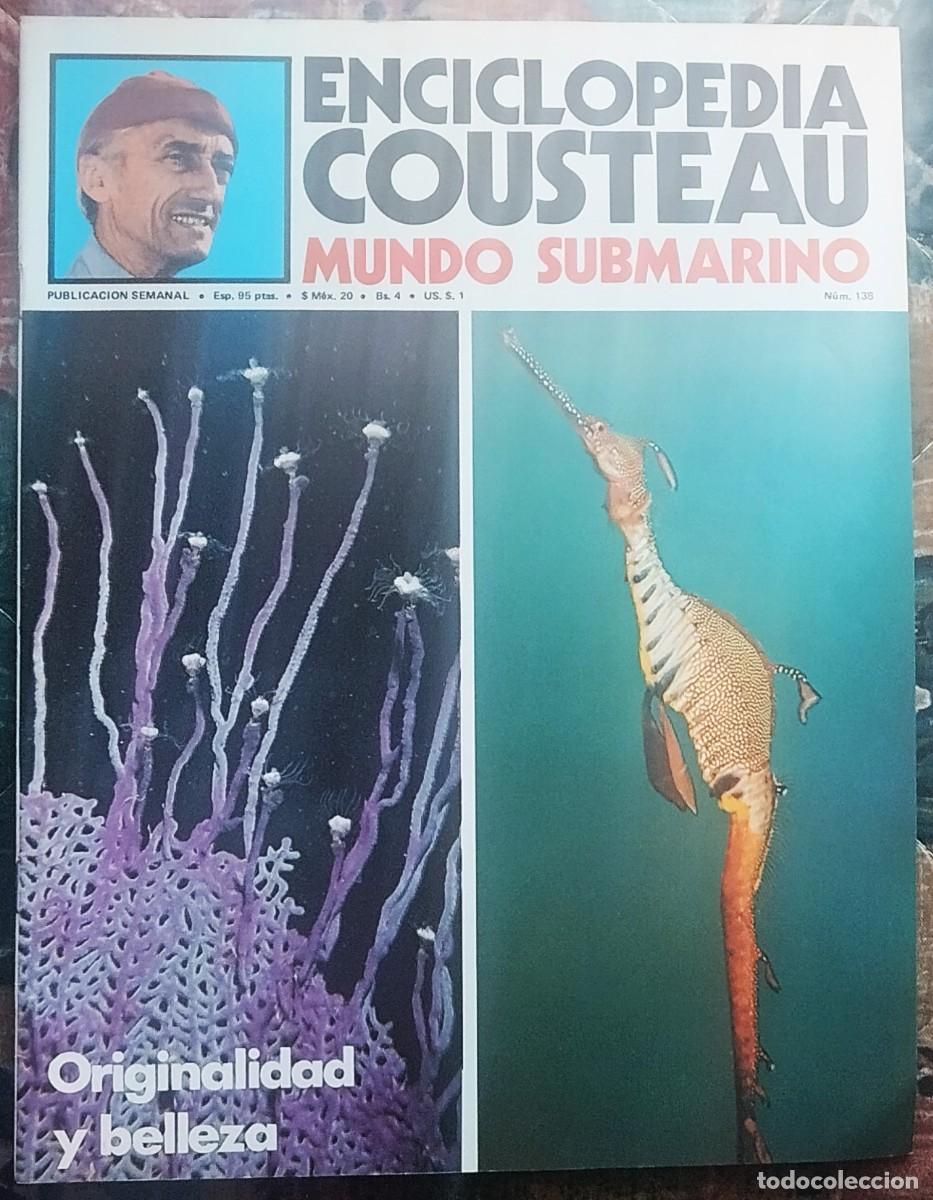 Libros de segunda mano: ENCICLOPEDIA COUSTEAU. MUNDO SUBMARINO. FASCICULO NUMERO 138