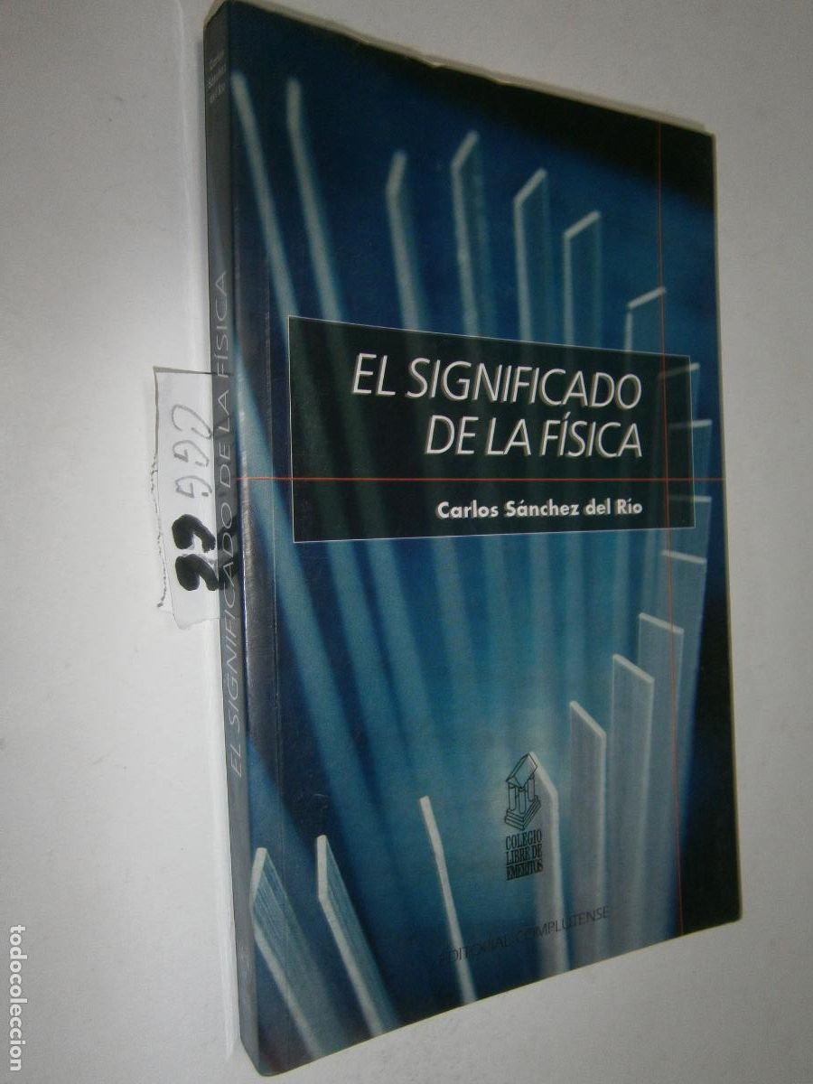 Libros de segunda mano de ciencias: EL SIGNIFICADO DE LA FISICA