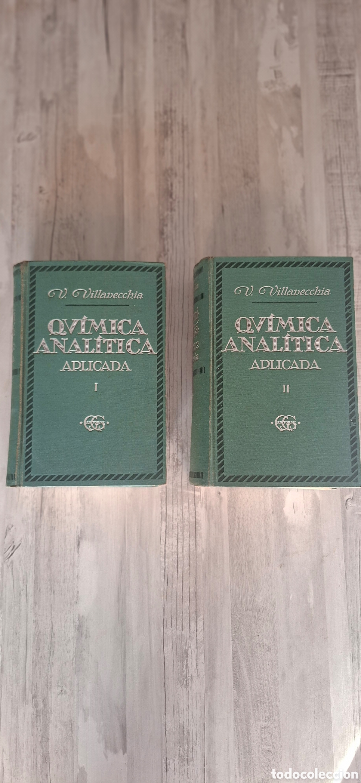 Libros de segunda mano de ciencias: Obra completa en dos tomos del &rdquo;Tratado de Qu&iacute;mica Anal&iacute;tica Aplicada&rdquo;