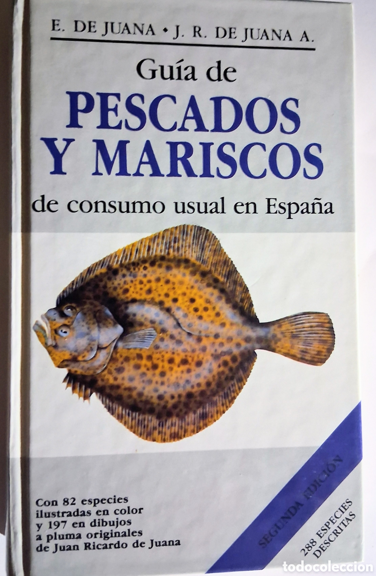 Libros de segunda mano: Libro Gu&iacute;a de pescados y mariscos de consumo usual en Espa&ntilde;a - E. de Juana / J.R. de Juana - Segunda