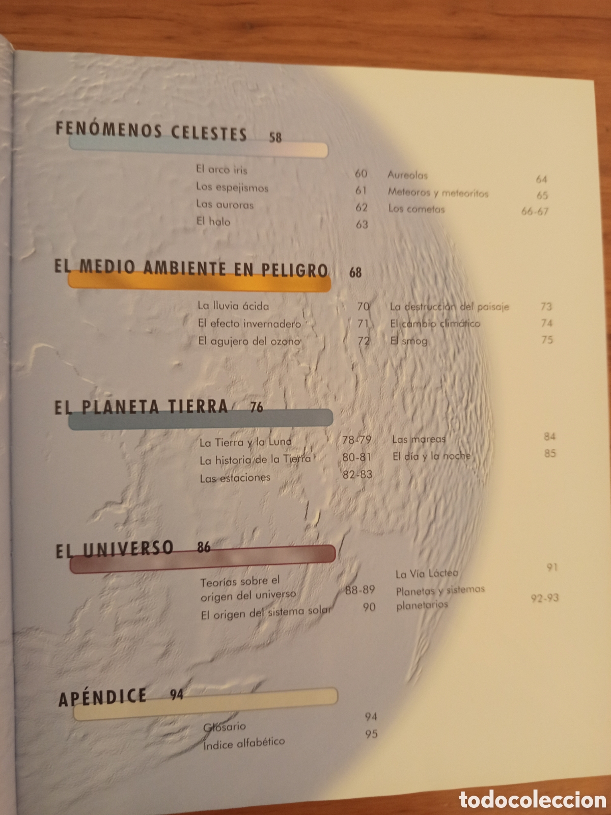 Libros de segunda mano: LA TIERRA. MARES Y OCEANOS / CONTINENTES / UNIVERSO (NGV) - Foto 4