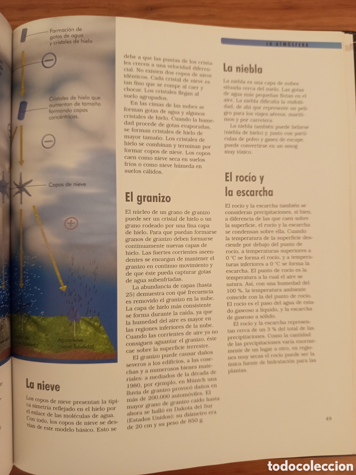 Libros de segunda mano: LA TIERRA. MARES Y OCEANOS / CONTINENTES / UNIVERSO (NGV) - Foto 7