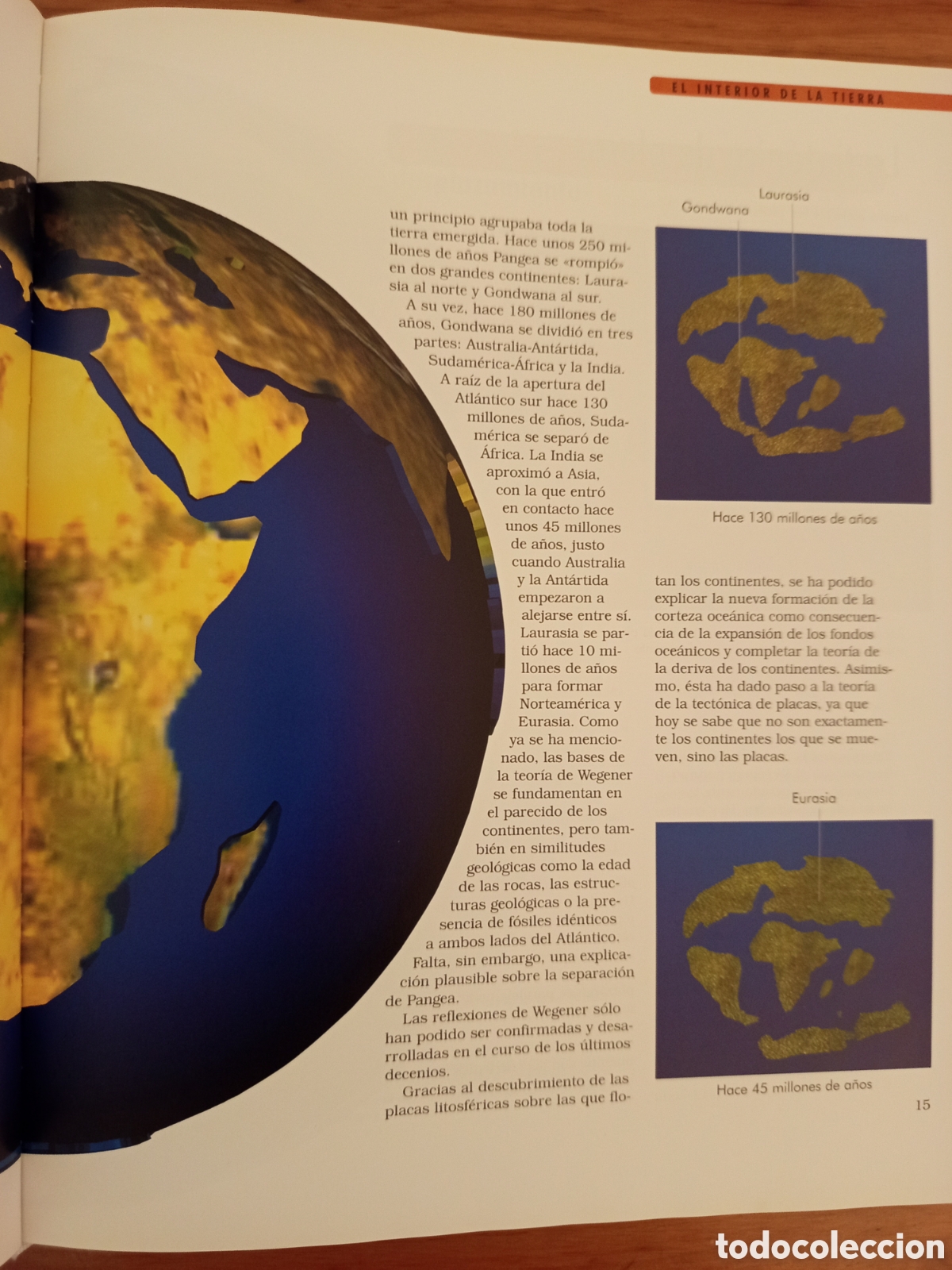 Libros de segunda mano: LA TIERRA. MARES Y OCEANOS / CONTINENTES / UNIVERSO (NGV) - Foto 11