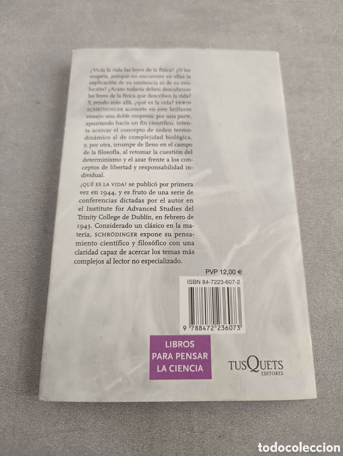 Libros de segunda mano: &iquest;QU&Eacute; ES LA VIDA? - ERWIN SCHR&Ouml;DINGER - Foto 3