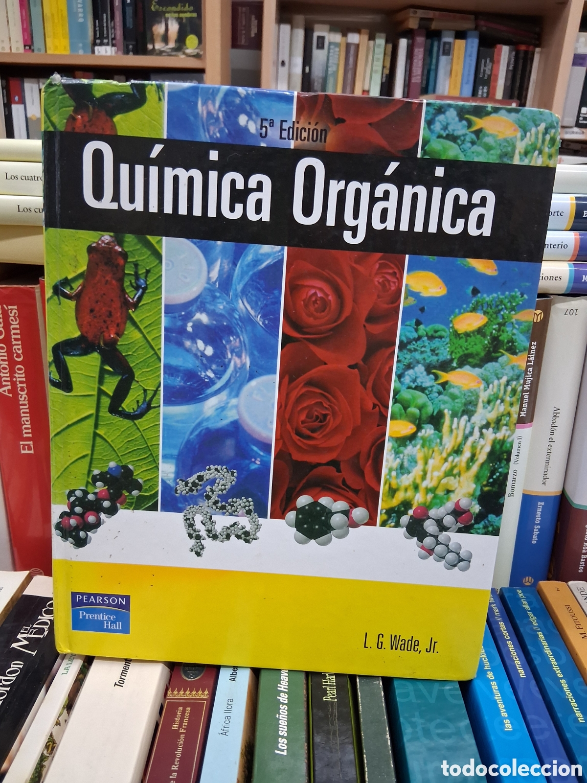 Libros de segunda mano de ciencias: Qu&iacute;mica org&aacute;nica- Pearson Prentice Hall - L.G.Wade, Jr - 5a edici&oacute;n
