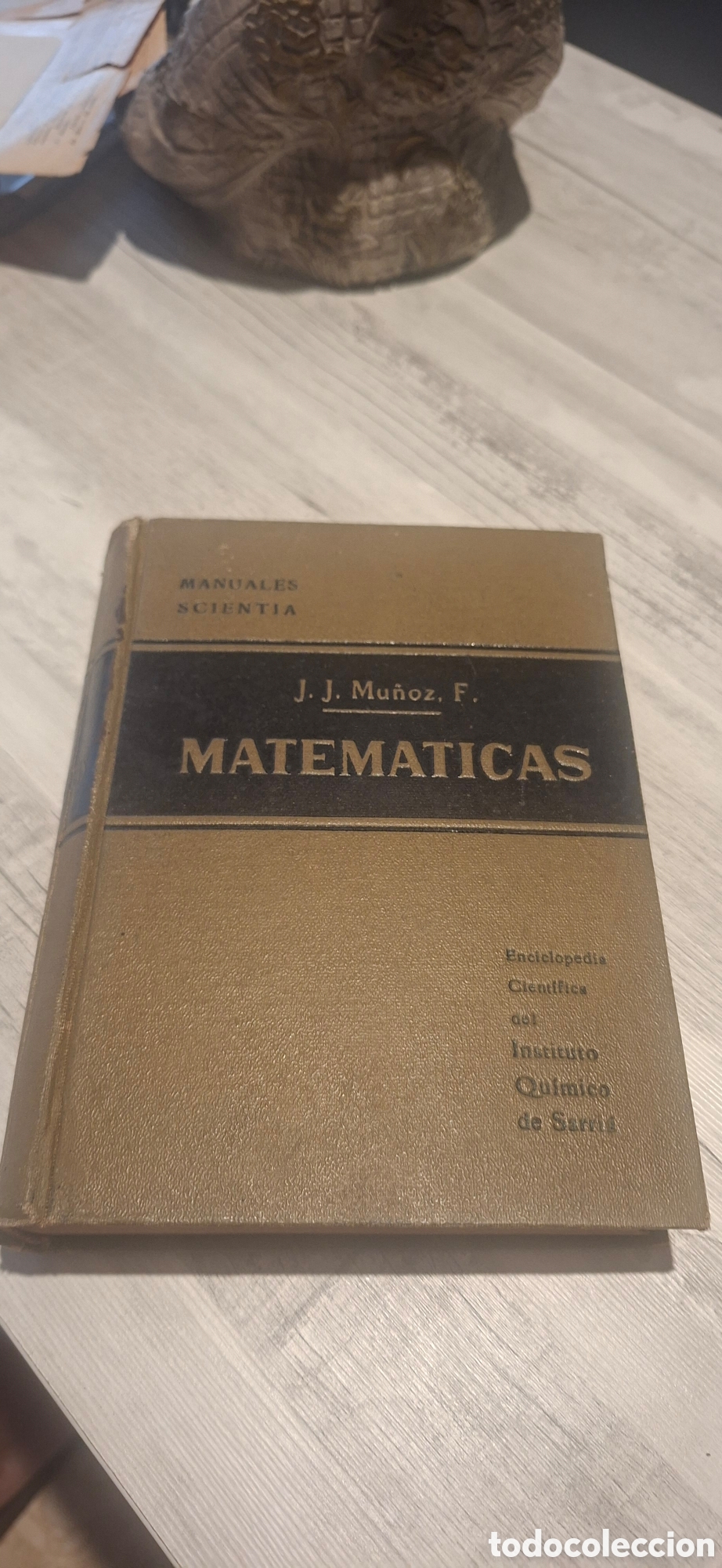 Libros de segunda mano de ciencias: &rdquo;Matem&aacute;ticas&rdquo; de J. J. Mu&ntilde;oz F.