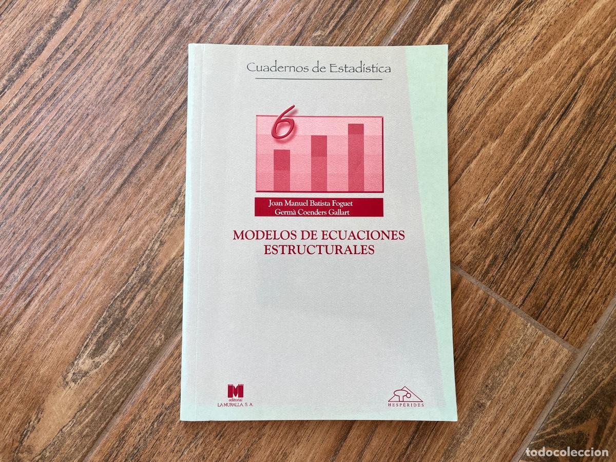 Libros de segunda mano de ciencias: Modelos de ecuaciones estructurales - JUAN MANUEL BATISTA