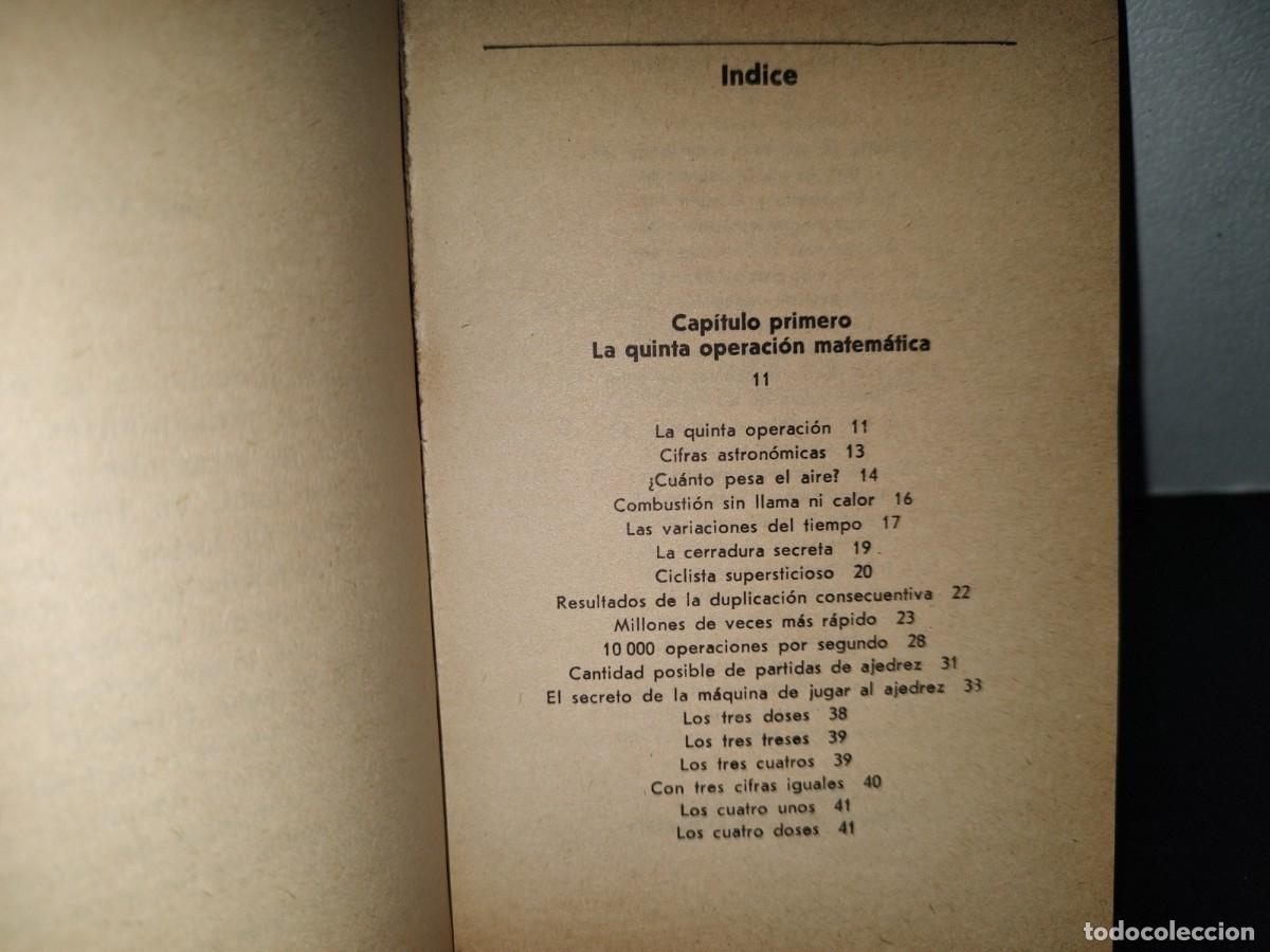 Libros de segunda mano de ciencias: 202- &Aacute;lgebra Recreativa - Y. Perelman - Ediciones Quinto Sol - 1983 - Foto 5