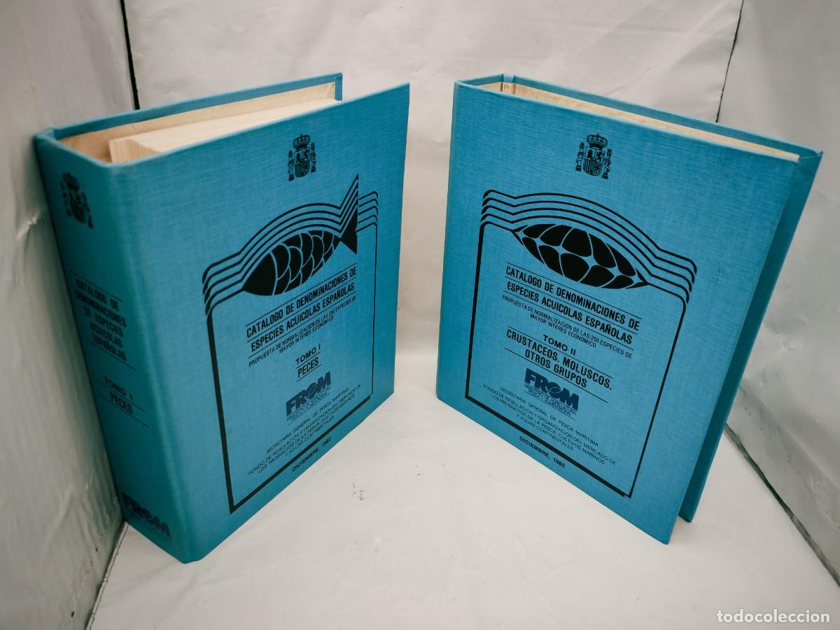 Second hand books: Cat&aacute;logo de especies acu&iacute;colas espa&ntilde;olas, 2 TOMOS: 1- Peces / 2. Crust&aacute;ceos. Moluscos y Otros Grupos