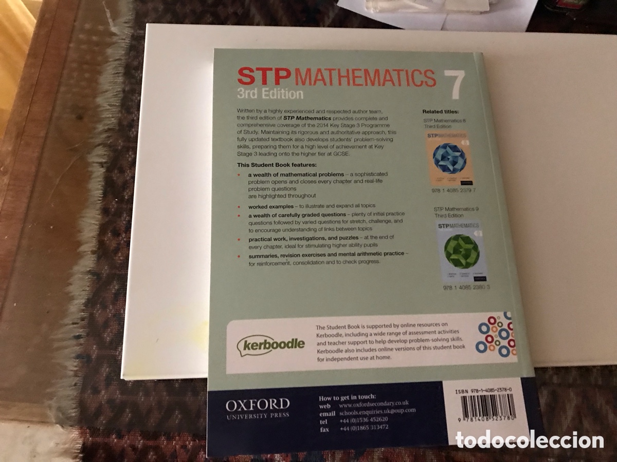 Libros de segunda mano de ciencias: STP Mathematics. Oxford - Foto 2