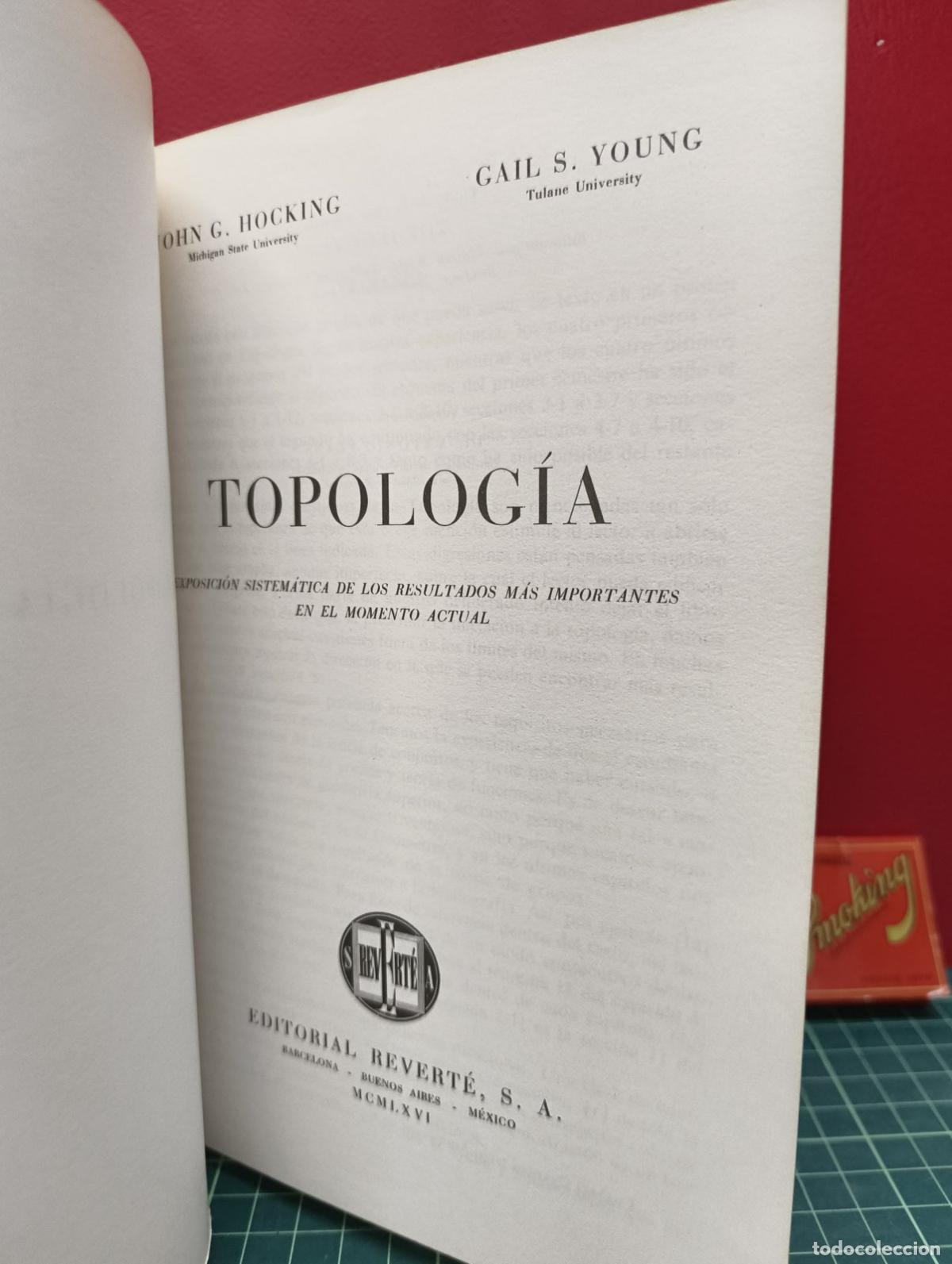 Libros de segunda mano de ciencias: Topolog&iacute;a - Hocking y Young - Foto 2