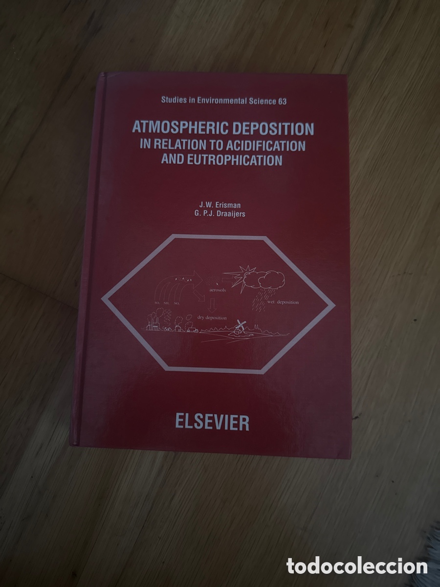 Libros de segunda mano de ciencias: Atmospheric Deposition in relation tonacidification and eutrophication - Foto 1