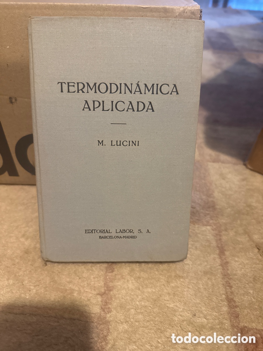 Libros de segunda mano de ciencias: Termodin&aacute;mica Aplicada