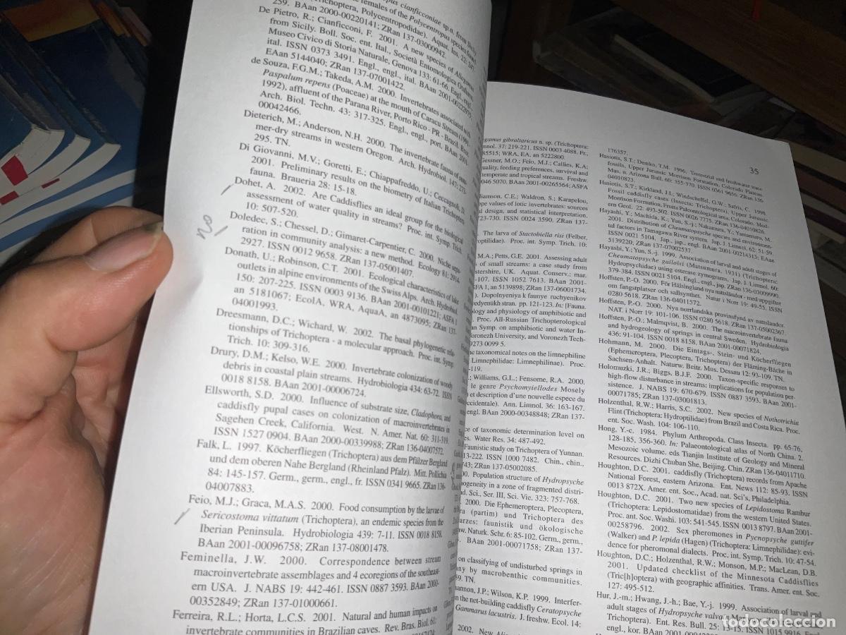 Libros de segunda mano: Current and selected bibliographies on benthic biology 2001 American benthological - Foto 3