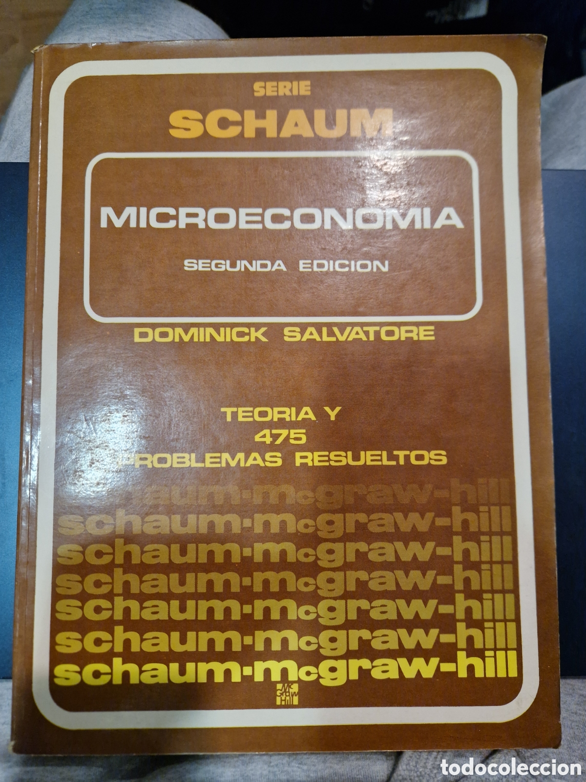 Second hand books of Sciences: SALVATORE, Dominick Teor&iacute;a y problemas de microeconom&iacute;a