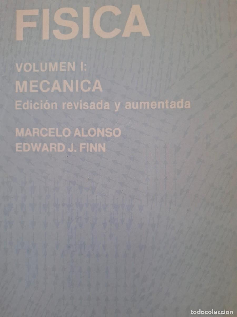 Libros de segunda mano de ciencias: F&Iacute;SICA 1 MEC&Aacute;NICA MARCELO ALONSO EDWARD J FINN