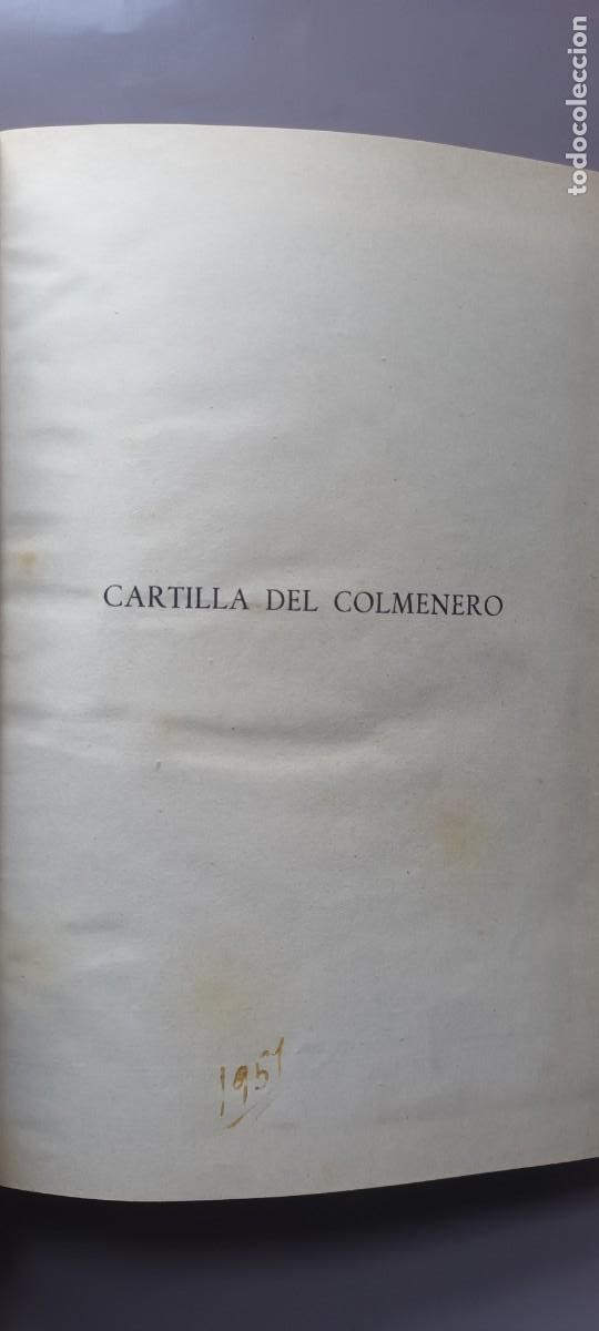 Libros de segunda mano: CARTILLA DEL COLMENERO -1951 -JAVIER CABEZAS - Foto 3