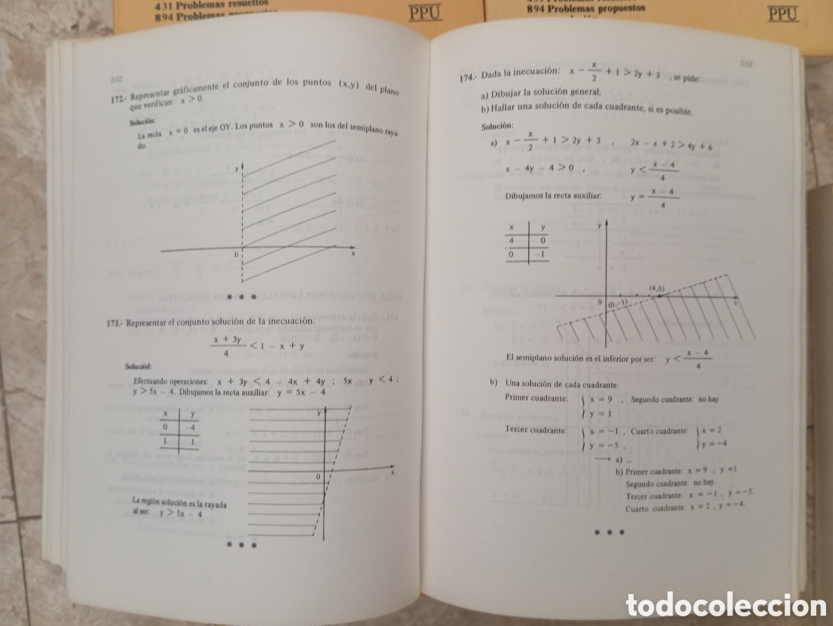 Libros de segunda mano de ciencias: LOTE MATEMATICAS PROBLEMAS DE - FAIXAS - RODA - Foto 3