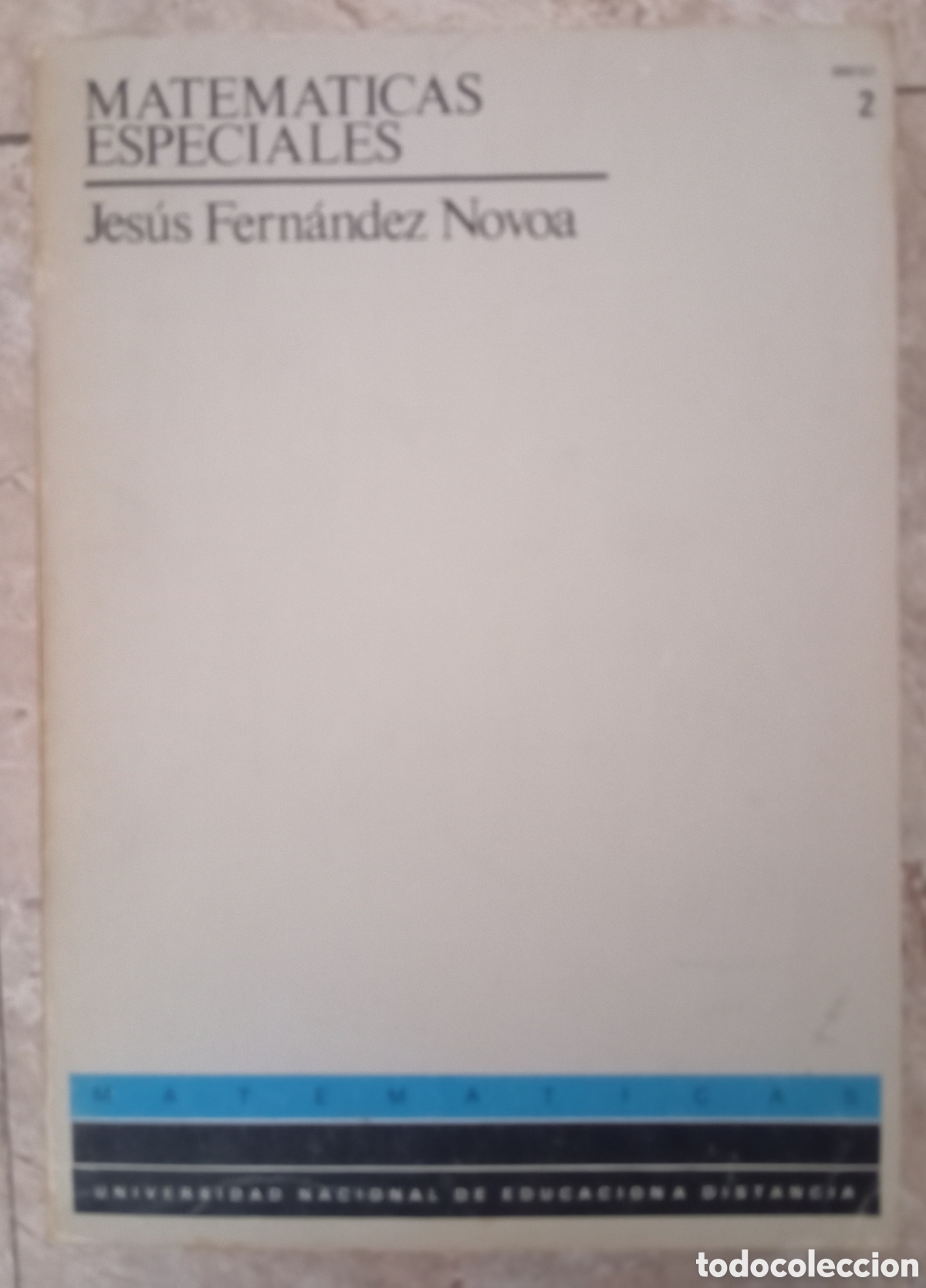 Libros de segunda mano de ciencias: MATEMATICAS ESPECIALES 2 - JESUS FERNANDEZ NOVOA