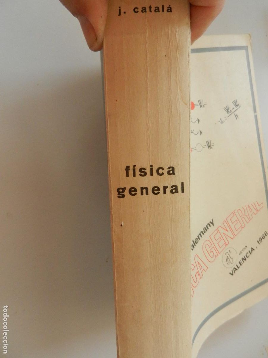 Libros de segunda mano de ciencias: F&Iacute;SICA GENERAL - J CATAL&Aacute; - VALENCIA 1966- - Foto 2