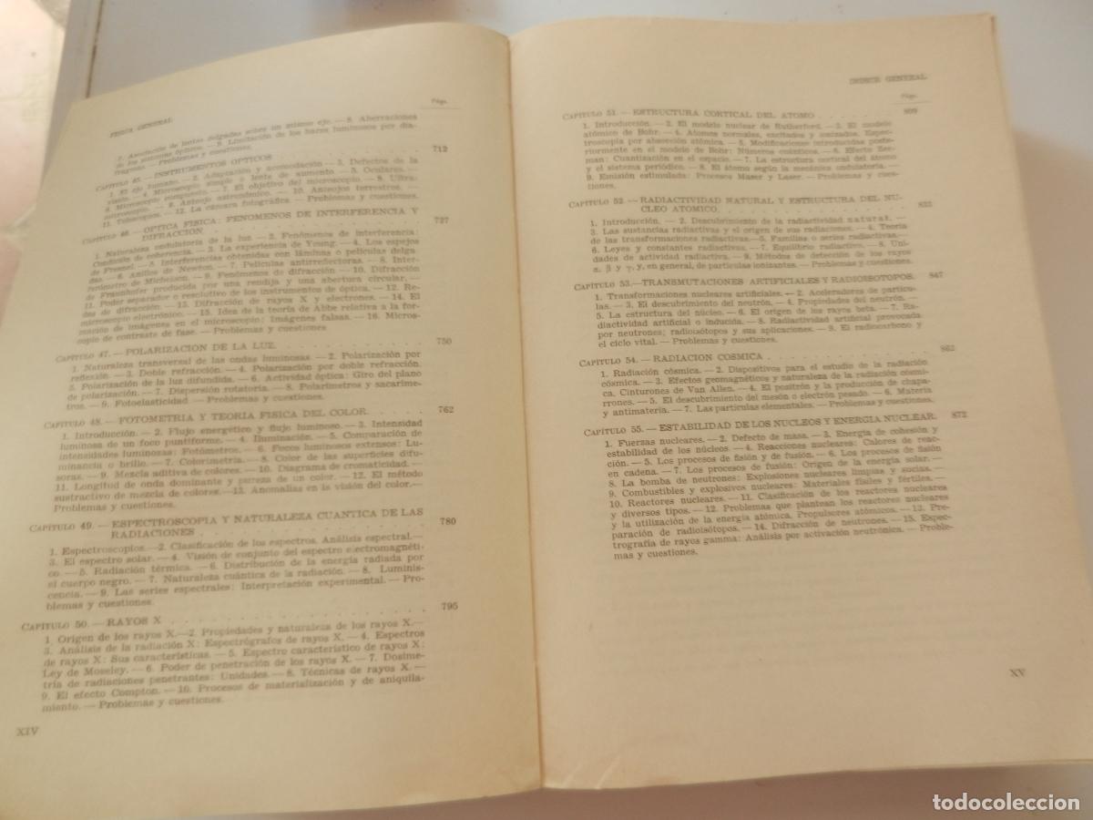 Libros de segunda mano de ciencias: F&Iacute;SICA GENERAL - J CATAL&Aacute; - VALENCIA 1966- - Foto 8