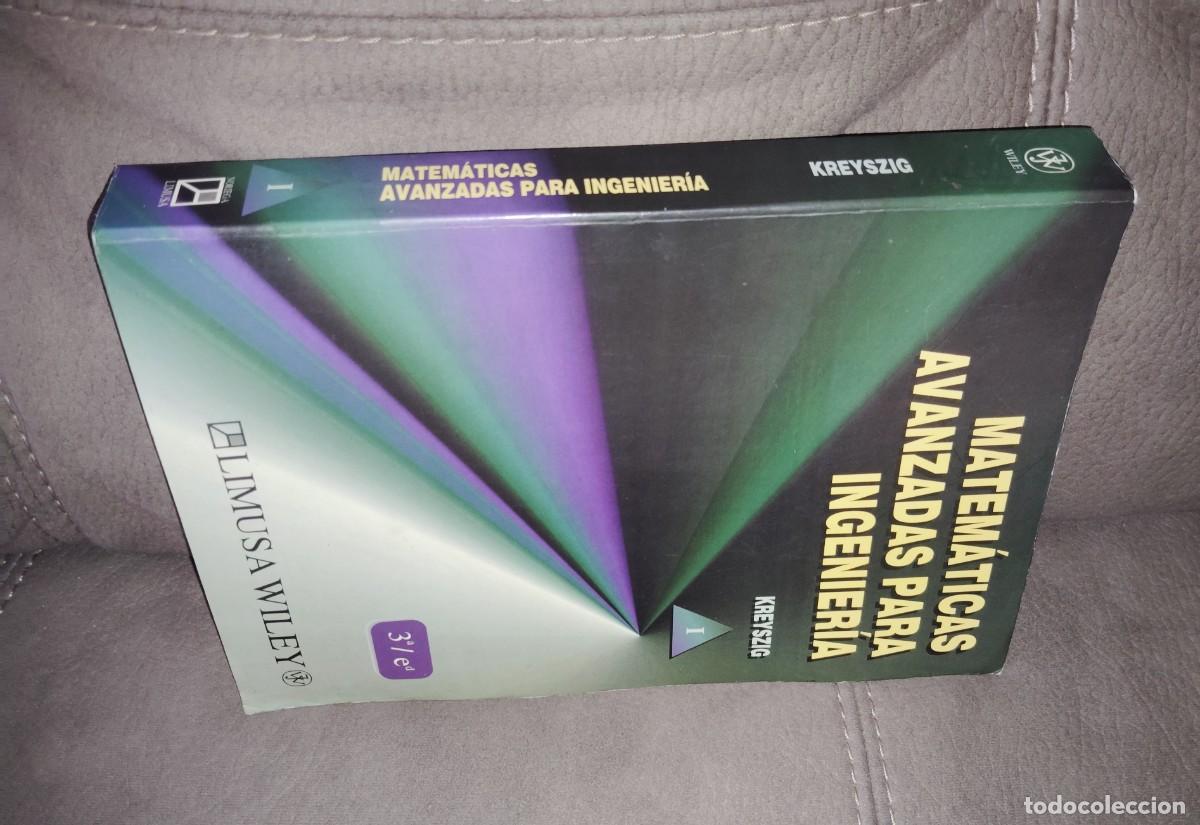 Libros de segunda mano de ciencias: MATEM&Aacute;TICAS AVANZADAS PARA INGENIER&Iacute;A, Vol. 1, ERWIN KREYSZIG, Env&iacute;o gratis