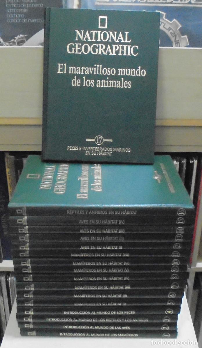 Libros de segunda mano: National Geographic. El maravilloso mundo de los animales. 16 tomos