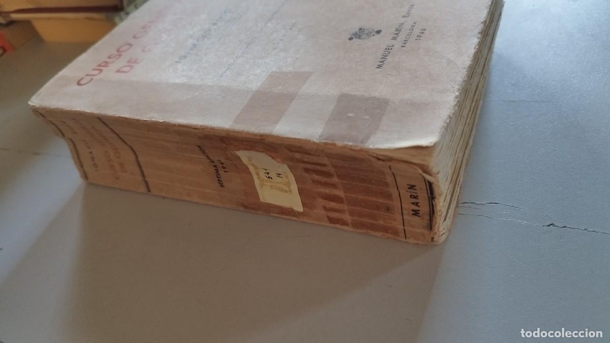 Libros de segunda mano de ciencias: CURSO GENERAL DE QUIMICA / IGNACIO PUIG / EVA 215 / MANUEL MARIN - Foto 3
