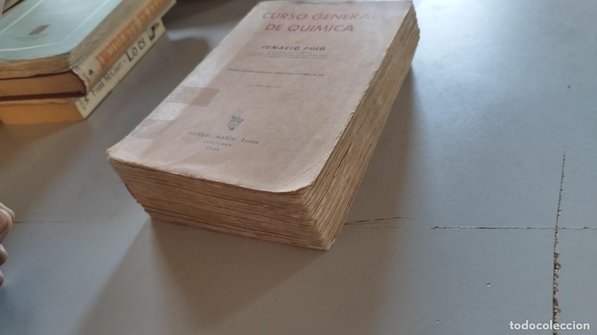 Libros de segunda mano de ciencias: CURSO GENERAL DE QUIMICA / IGNACIO PUIG / EVA 215 / MANUEL MARIN - Foto 5