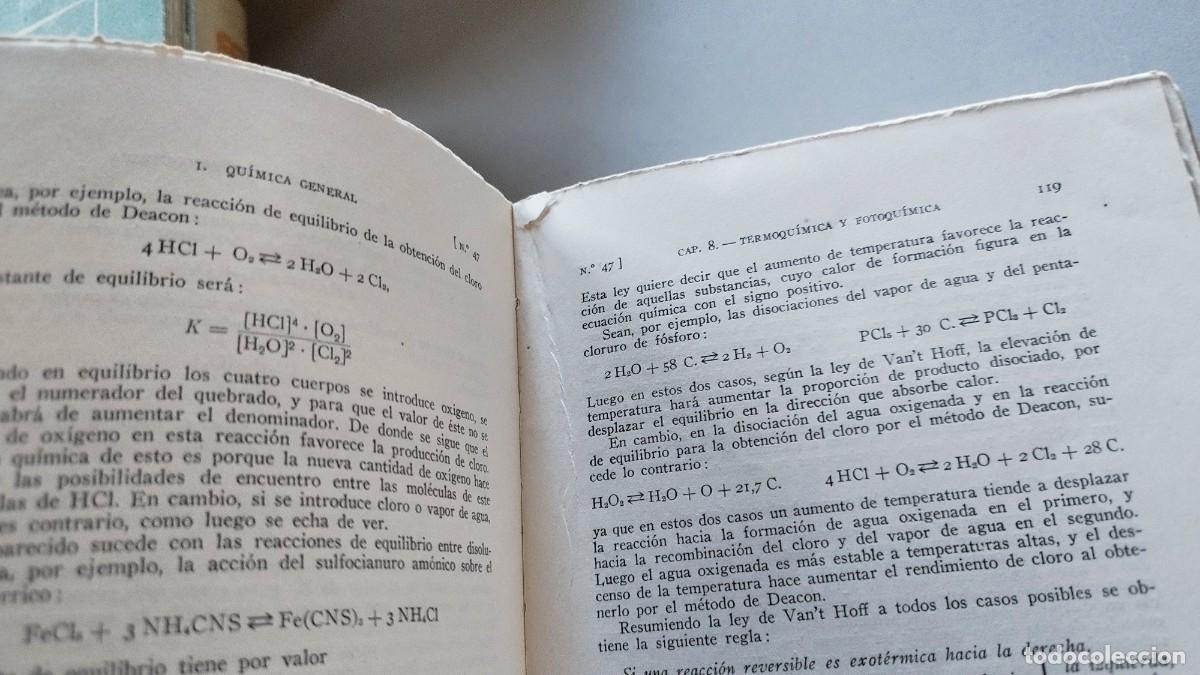 Libros de segunda mano de ciencias: CURSO GENERAL DE QUIMICA / IGNACIO PUIG / EVA 215 / MANUEL MARIN - Foto 27