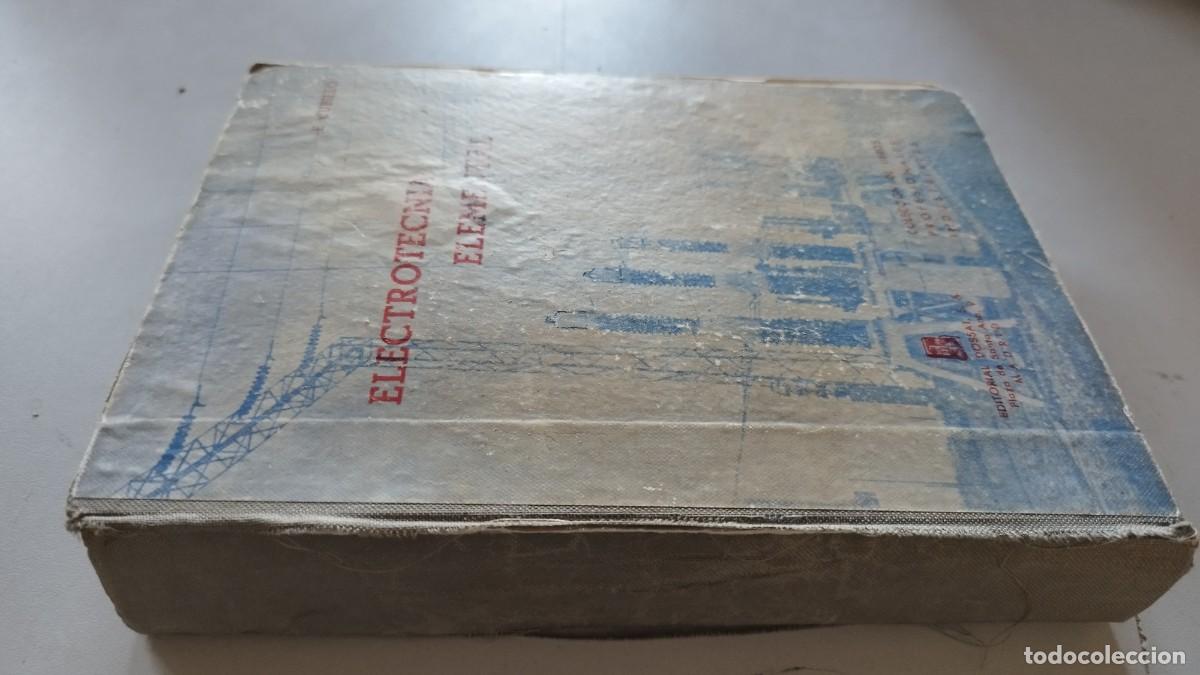 Libros de segunda mano de ciencias: ELECTROTECNIA ELEMENTAL / EUGENIO CUBILLO LOPEZ / GRAVOL 33 / DOSSAT - Foto 1