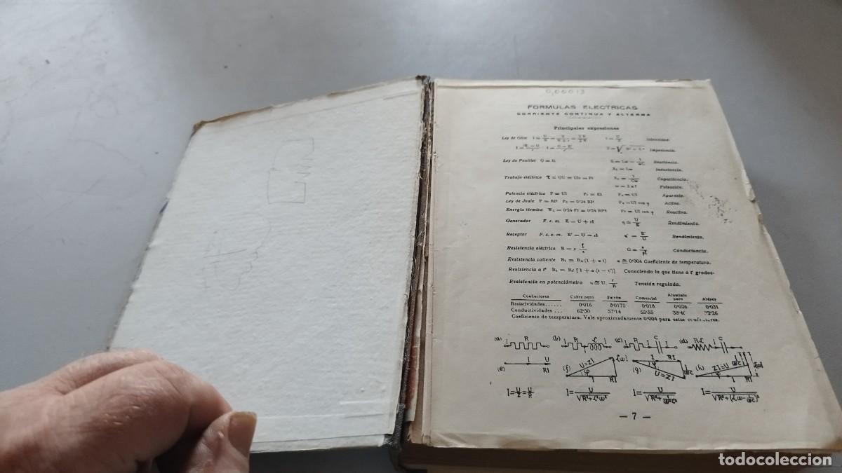 Libros de segunda mano de ciencias: ELECTROTECNIA ELEMENTAL / EUGENIO CUBILLO LOPEZ / GRAVOL 33 / DOSSAT - Foto 3